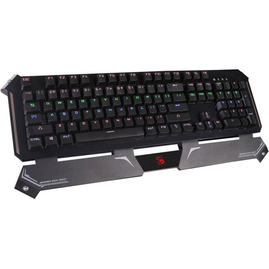 BLOODY GAMING OPTICAL MECHANICAL KEYBOARD BACKLIT ADJUSTABLE BLACK
