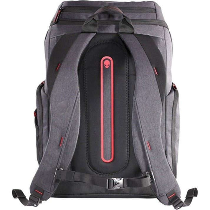 Mobile Edge Elite AWM17BPE Carrying Case (Backpack) for 17.1" Dell Notebook - Gray Black