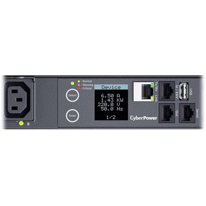 CyberPower PDU41005 Single Phase 100 - 240 VAC 20A Switched PDU