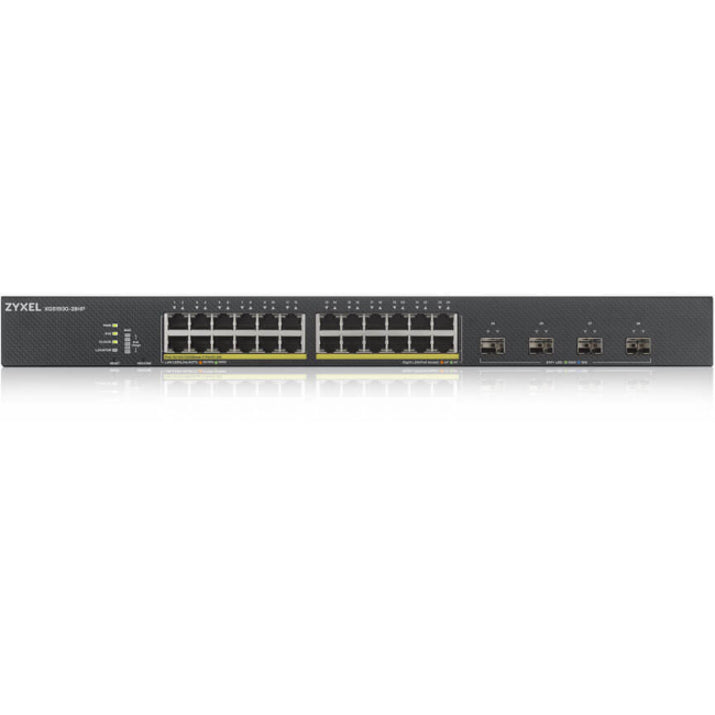 ZYXEL 24-port GbE Smart Managed Switch with 4 SFP+ Uplink