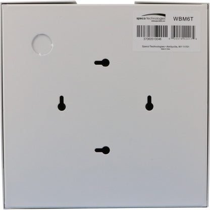 Speco WBM6T Speaker - 20 W RMS - White