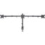 Manhattan TV & Monitor Mount Desk Double-Link Arms 3 screens Screen Sizes: 10-27