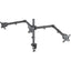 Manhattan TV & Monitor Mount Desk Double-Link Arms 3 screens Screen Sizes: 10-27