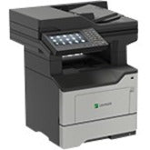 Lexmark MB2650adwe Laser Multifunction Printer-Monochrome-Copier/Fax/Scanner-50 ppm Mono Print-1200x1200 dpi Print-Automatic Duplex Print-175000 Pages-650 sheets Input-1200 dpi Optical Scan-Wireless LAN