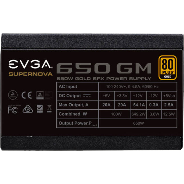 EVGA SuperNOVA 650GM Power Supply