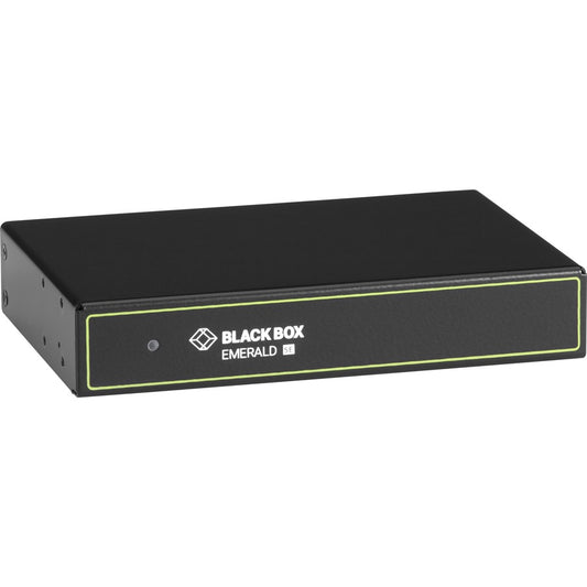 Black Box Emerald&trade; SE DVI KVM-over-IP Matrix Switch Transmitter - Single Head Full HD DVI VUSB 2.0 Serial Audio
