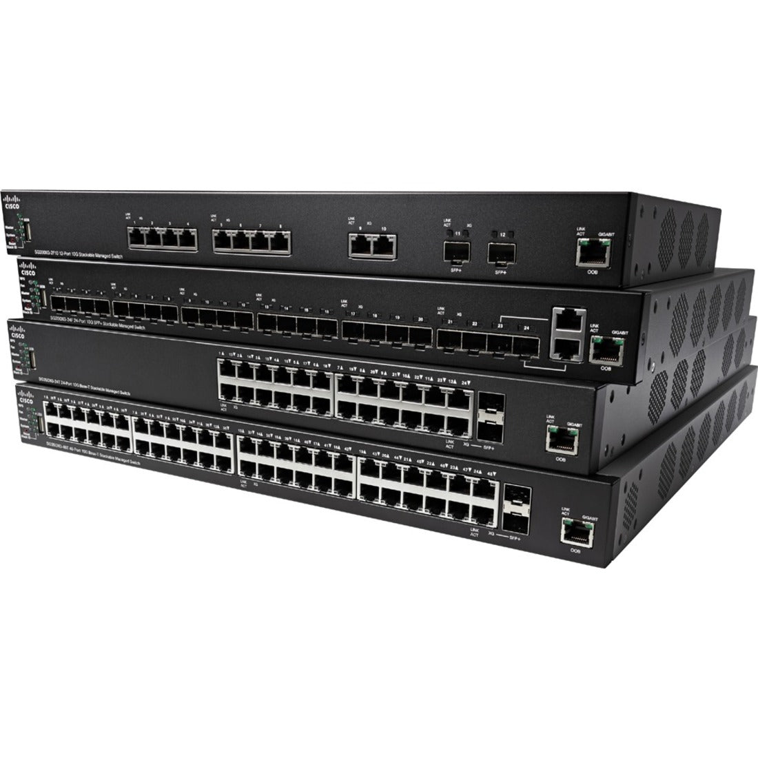 Cisco SG550XG-24F 24-Port 10G SFP+ Stackable Managed Switch