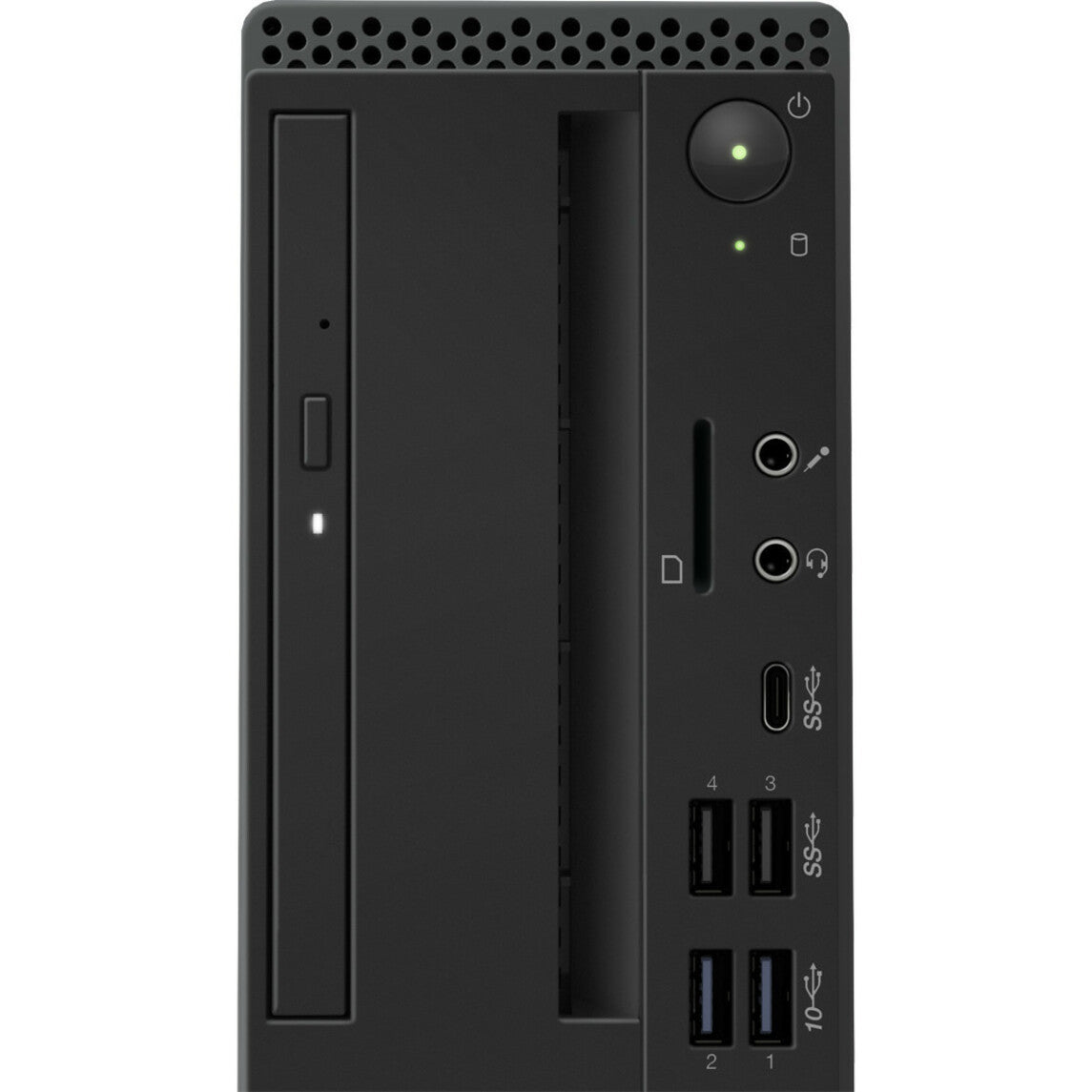 Lenovo ThinkCentre M720s 10SUS3CH00 Desktop Computer - Intel Core i5 8th Gen i5-8500 3 GHz - 8 GB RAM DDR4 SDRAM - 128 GB SSD - Small Form Factor - Raven Black