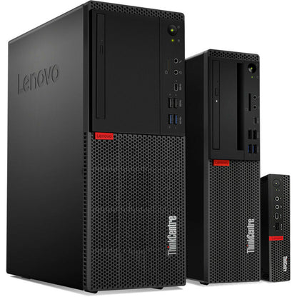 Lenovo ThinkCentre M720s 10SUS3CH00 Desktop Computer - Intel Core i5 8th Gen i5-8500 3 GHz - 8 GB RAM DDR4 SDRAM - 128 GB SSD - Small Form Factor - Raven Black