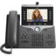 Cisco 8845 IP Phone - Corded/Cordless - Corded - Bluetooth - Wall Mountable Tabletop - Charcoal - TAA Compliant