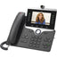 Cisco 8845 IP Phone - Corded/Cordless - Corded - Bluetooth - Wall Mountable Tabletop - Charcoal - TAA Compliant