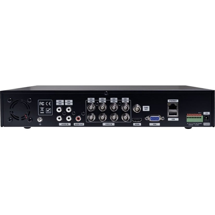 Speco 4 Channel High Megapixel HD-TVI DVR - 10 TB HDD