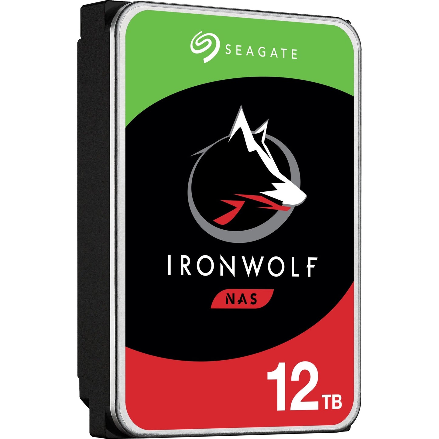 Seagate IronWolf ST12000VN0008 12 TB Hard Drive - 3.5" Internal - SATA (SATA/600) - Conventional Magnetic Recording (CMR) Method