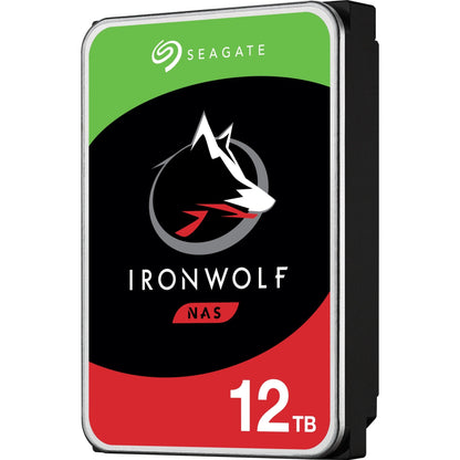 Seagate IronWolf ST12000VN0008 12 TB Hard Drive - 3.5" Internal - SATA (SATA/600) - Conventional Magnetic Recording (CMR) Method