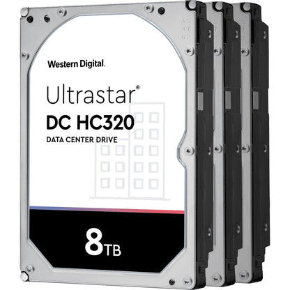 HGST Ultrastar DC HC320 8 TB Hard Drive - Internal - SAS (12Gb/s SAS) - 3.5" Carrier