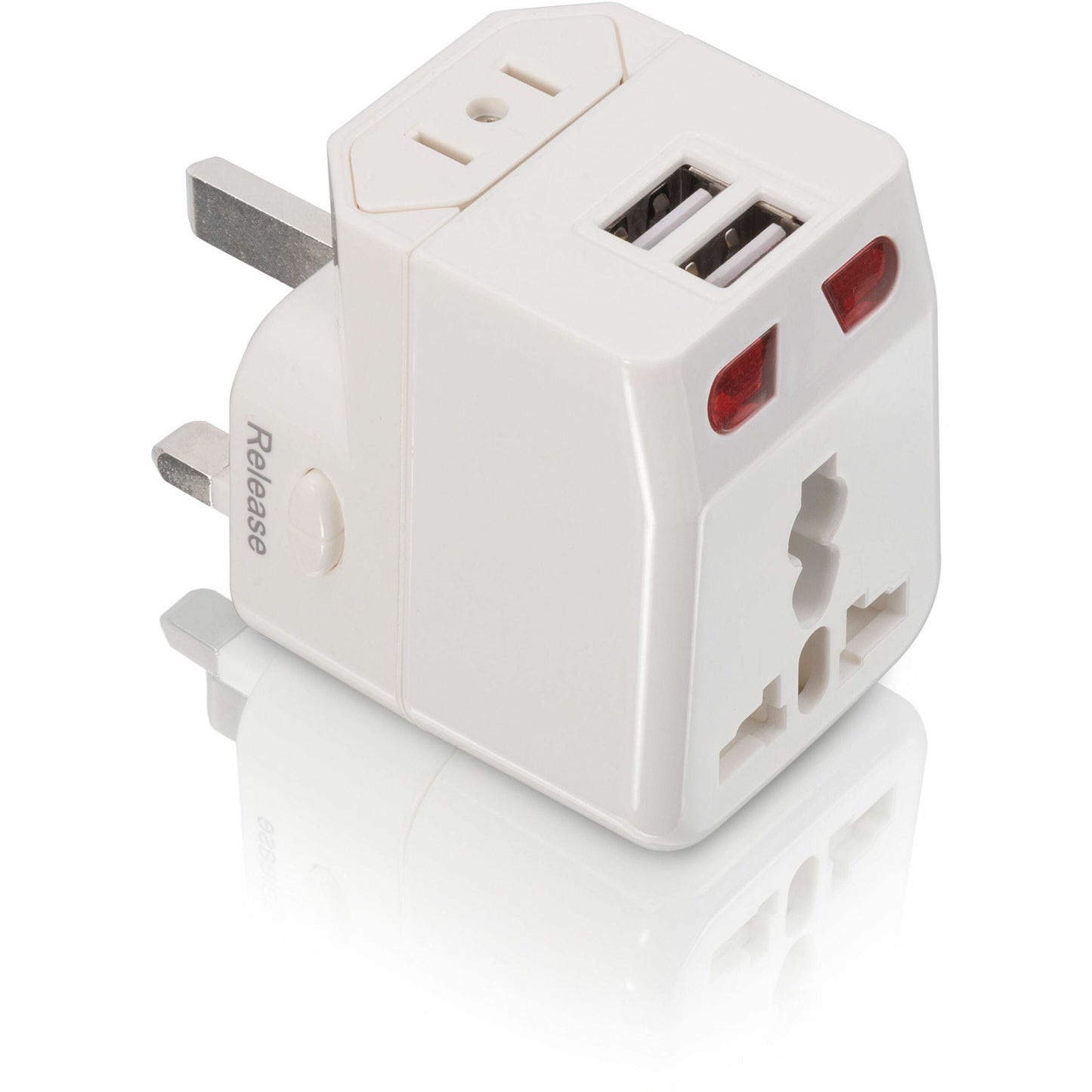 iStore World Travel Adapter with Dual USB Charging Ports