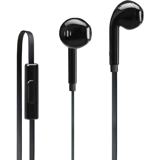 iStore Classic Fit Earbuds (Glossy Black)