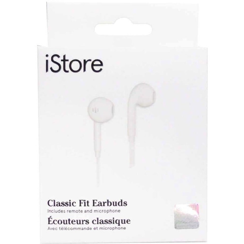 iStore Classic Fit Earbuds (Off White)