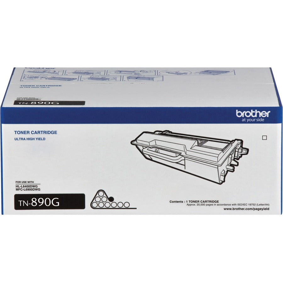 Brother TN890G TAA-Compliant Ultra High-yield Black Toner Cartridge