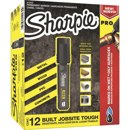 Sharpie PRO Chisel Tip Permanent Markers