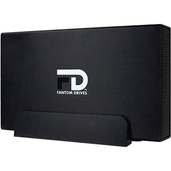 Fantom Drives 4TB External Hard Drive - GFORCE 3 Pro - 7200RPM USB 3 Aluminum Black GF3B4000UP-G Government Drop Ship Only