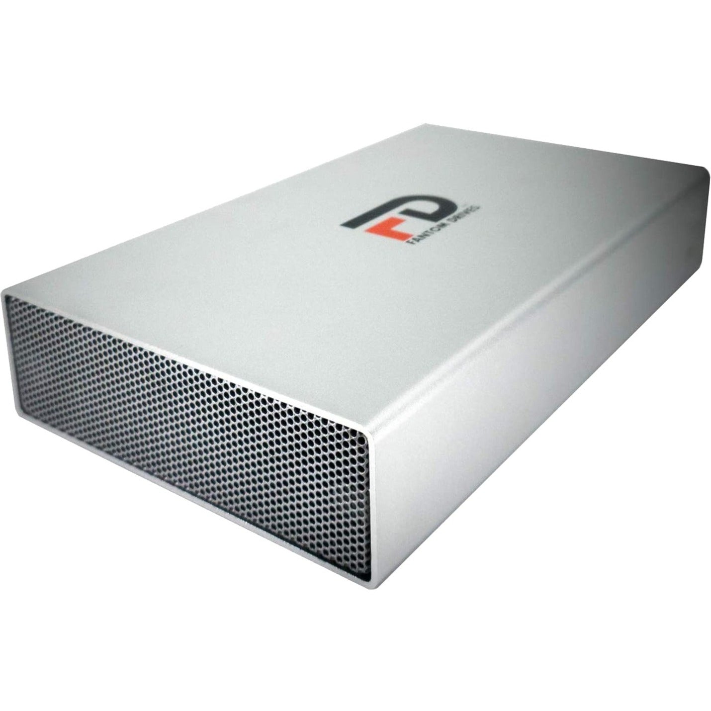 Fantom Drives FD GFORCE 4TB 7200RPM External Hard Drive - USB 3.2 Gen 1 & eSATA - Silver - Compatible with Windows & Mac - Made with High Quality Aluminum - 1 Year Warranty. Extra year of warranty when registered with Fantom Drives - (GFSP4000EU3)