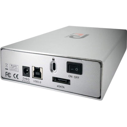 Fantom Drives - Compatible with Windows & Mac - Made with High Quality Aluminum - 1 Year Warranty. Extra year of warranty when registered with Fantom DrivesFD GFORCE 10TB 7200RPM External Hard Drive - USB 3.2 Gen 1 & eSATA - Silver - (GFSP10000EU3)