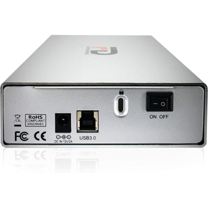 Fantom Drives 2TB External Hard Drive - GFORCE 3 Pro - 7200RPM USB 3 Aluminum Silver GF3S2000UP