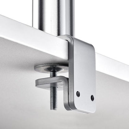 Atdec dual monitor/notebook desk mount - Flat and curved monitors up to 32in - VESA 75x75 100x100