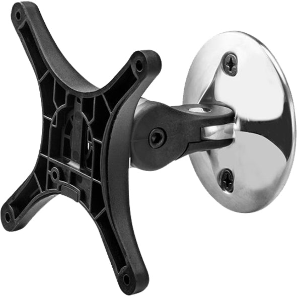 Atdec tilt/pan wall mount - Flat and curved monitors up to 32in - VESA 75x75 100x100