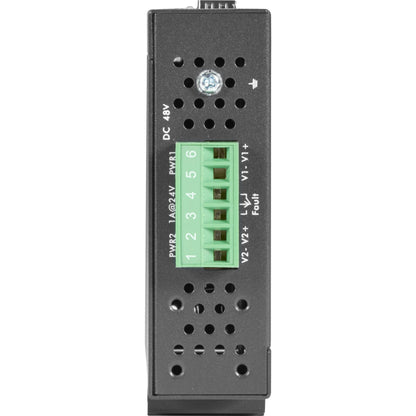 Black Box Industrial Ethernet PoE+ Switch - Unmanaged Extreme Temperature 6-Port