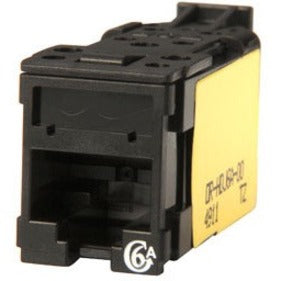 Ortronics Clarity High Density Jack (HDJ) CAT6A T568A/B Black