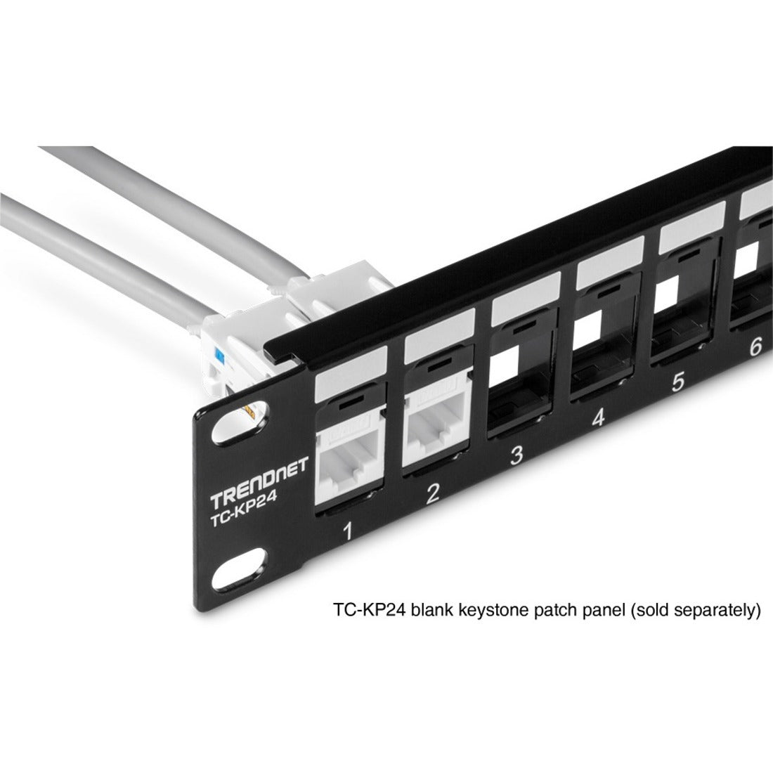 TRENDnet Cat6 Keystone Jack 50-Pack Bundle TC-K50C6 Compatible with Cat5/Cat5e/Cat6 Cabling Cat6 RJ45 Keystone Jacks Use with the TC-KP24 or TC-KP48 Blank Keystone Patch Panels (Sold Separately)