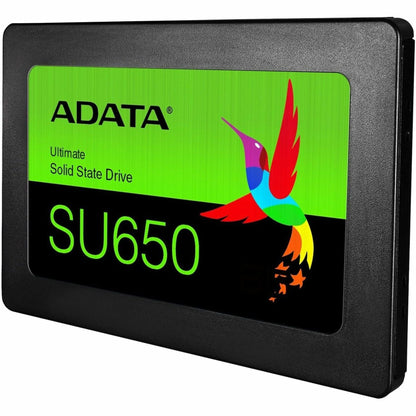 Adata Ultimate SU650 960 GB Solid State Drive - 2.5" Internal - SATA (SATA/600) - Black