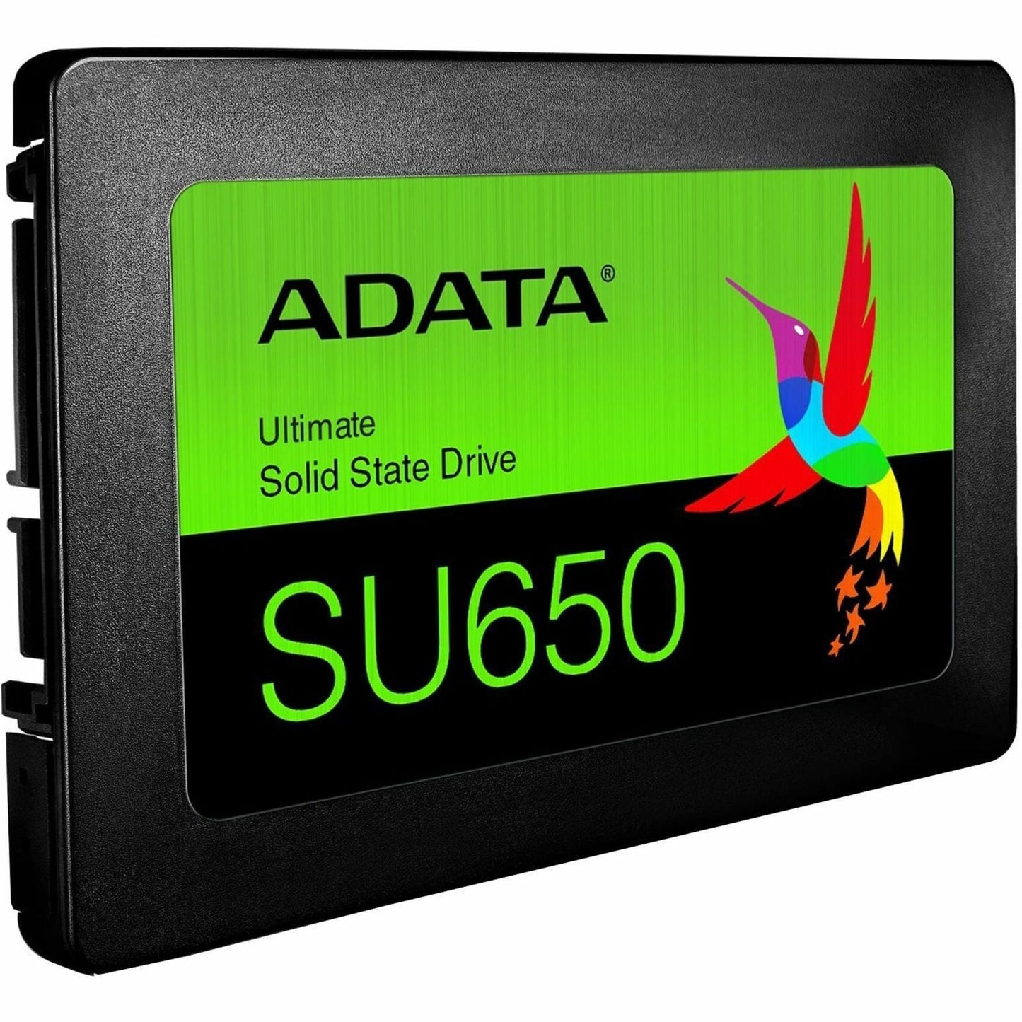 Adata Ultimate SU650 480 GB Solid State Drive - 2.5" Internal - SATA (SATA/600) - Black