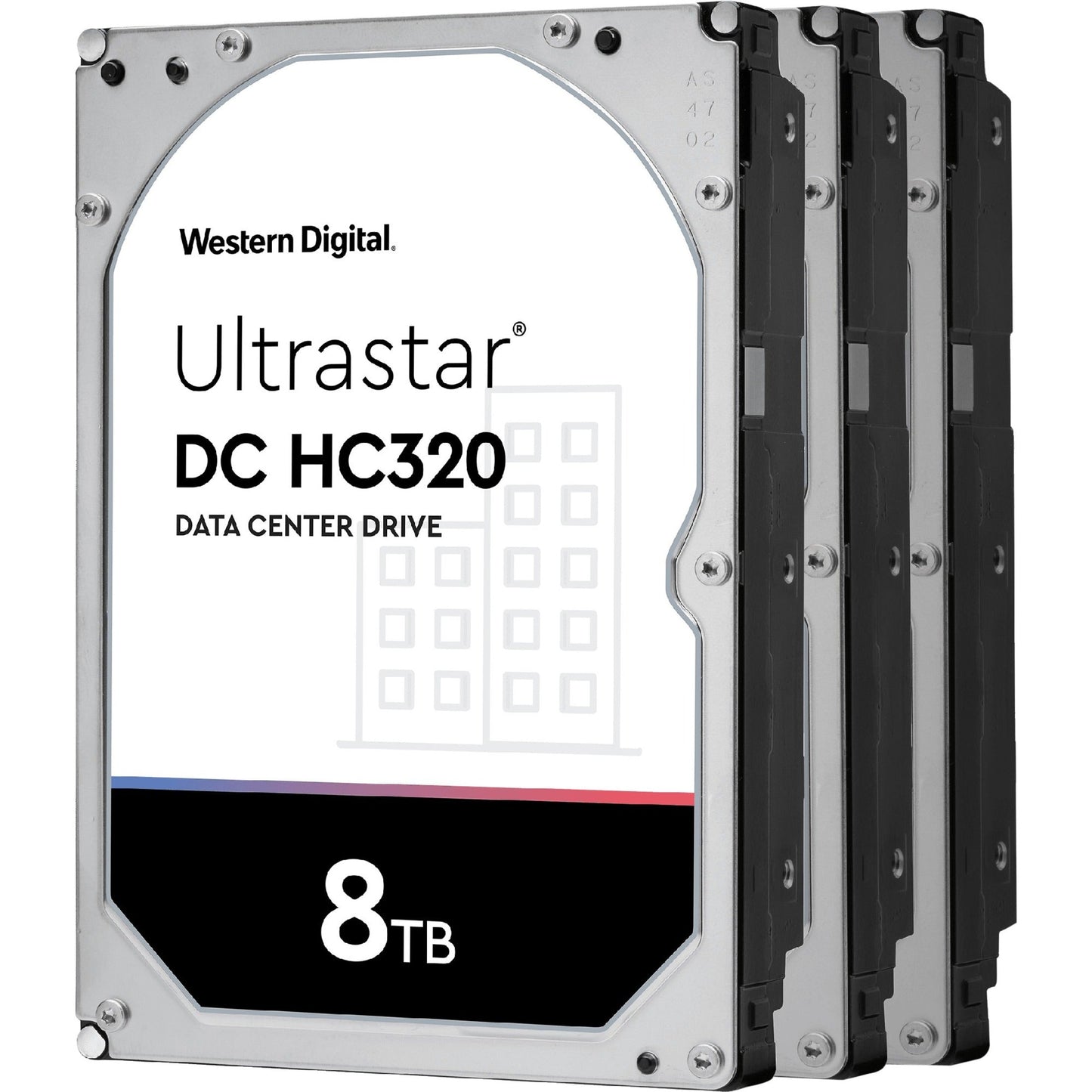 Western Digital Ultrastar DC HC320 HUS728T8TAL4205 8 TB Hard Drive - 3.5" Internal - SAS (12Gb/s SAS)