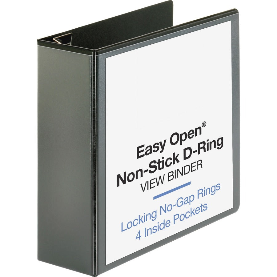 Business Source Locking D-Ring View Binder