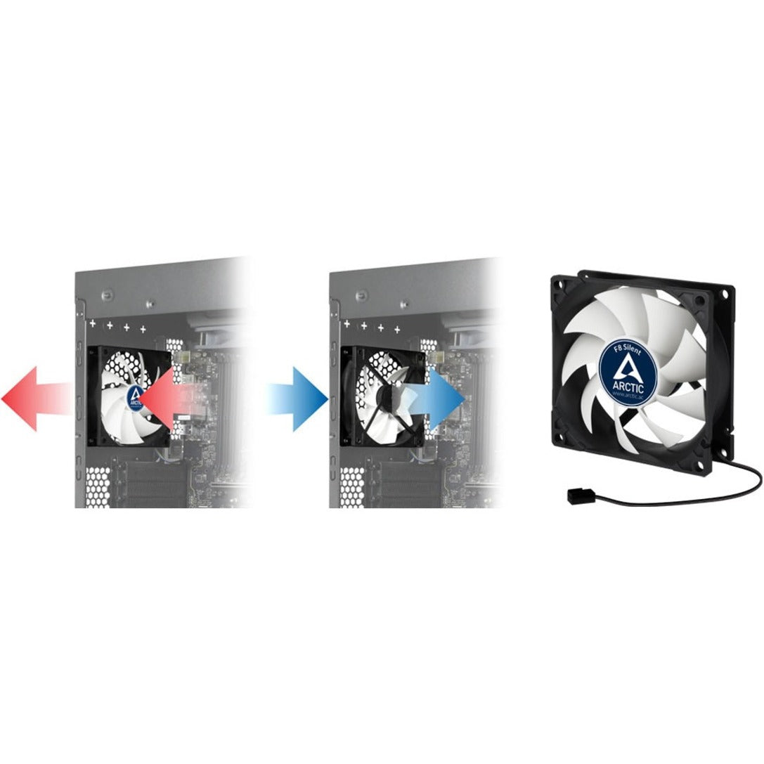 Arctic Cooling 3-Pin Fan with Standard Case - 1 Pack