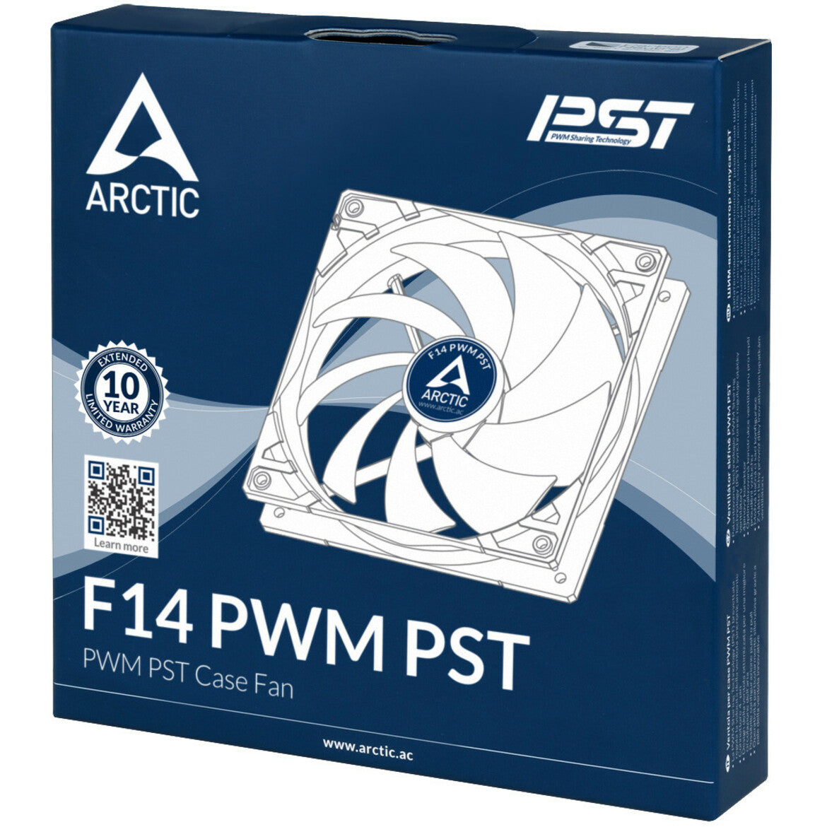 Arctic Cooling 4-Pin PWM Fan with Standard Case