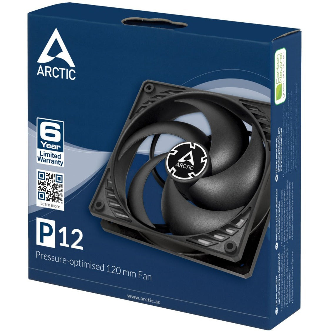 Arctic Pressure-optimised 120 mm Fan - 1 Pack