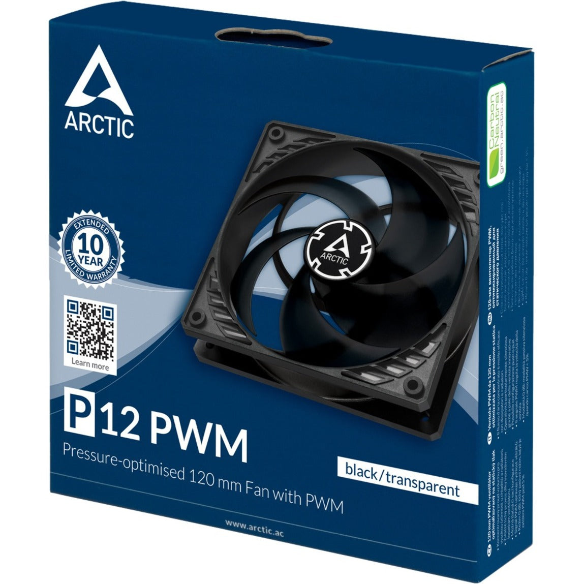Arctic Cooling P12 PWM Cooling Fan - 1 Pack