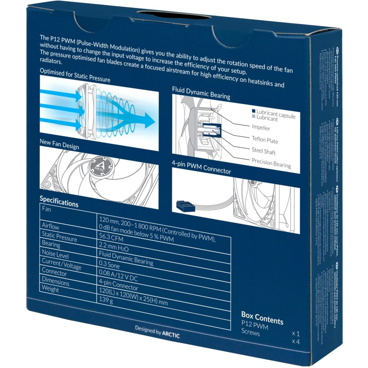 Arctic Cooling P12 PWM Cooling Fan - 1 Pack
