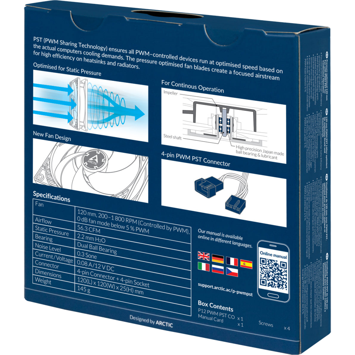 Arctic Cooling P12 PWM PST Cooling Fan