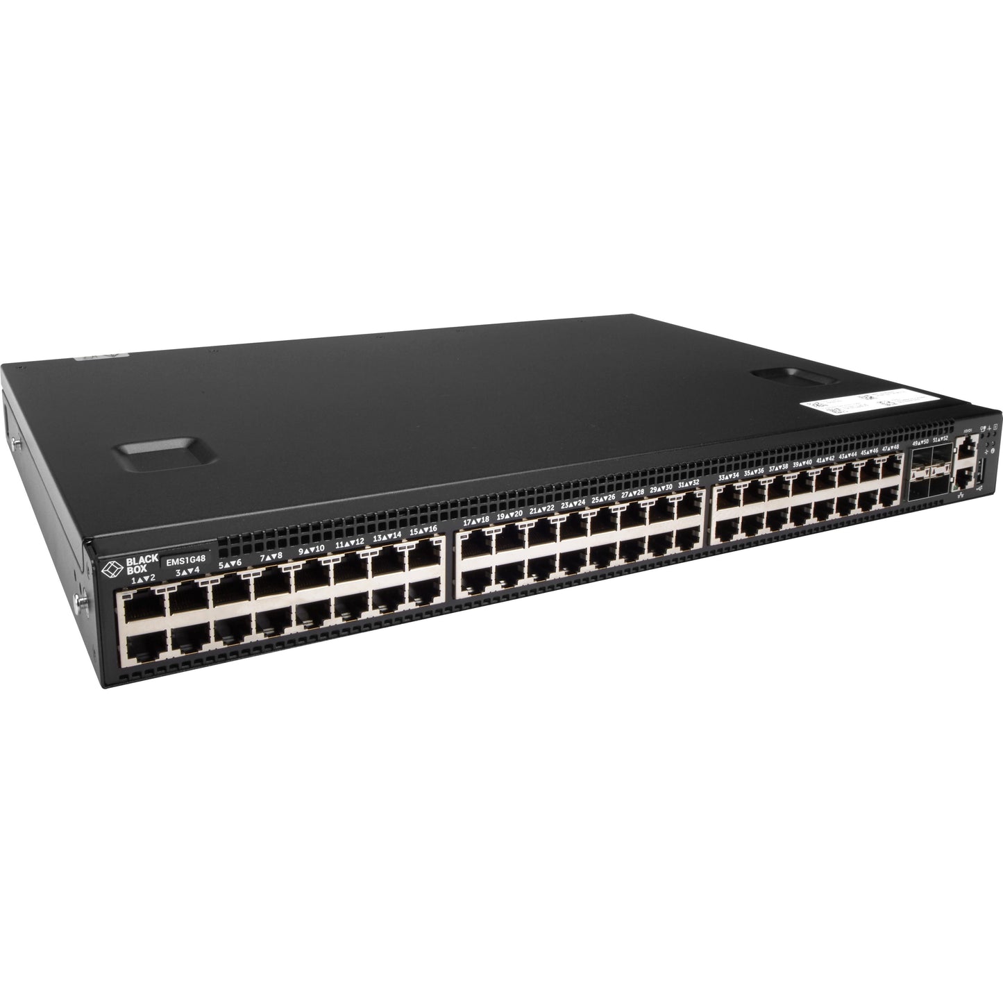 Black Box Emerald Gigabit Ethernet Network Switch 48-Port