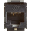 Black Box CAT6A Keystone Jack - Unshielded RJ45 Black