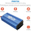 Tripp Lite 750W Light-Duty Compact Power Inverter with 2 AC/1 USB 2.0A/Battery Cables Mobile