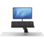Fellowes Lotus&trade; RT Sit-Stand Workstation Black Single
