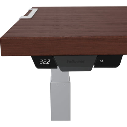 Fellowes High Pressure Laminate Desktop Mahogany - 48"x24"