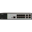Luxul 12-Port Front-Facing Rackmounted Switch - 8-PoE+ Ports