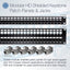 24PORT BLANK KEYSTONE SHIELDED 